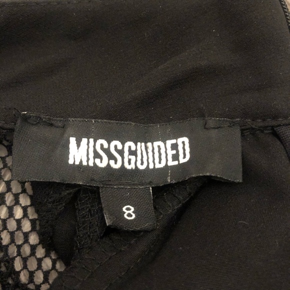 Missguided Black Mini Dress - Picture 8 of 8